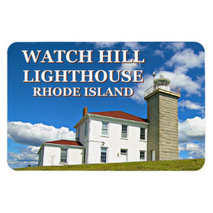 Watch Hill Lighthouse, Rhode Island Foto Magnet