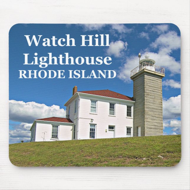 Watch Hill Lighthouse, Rhode Island Mousepad (Vorne)