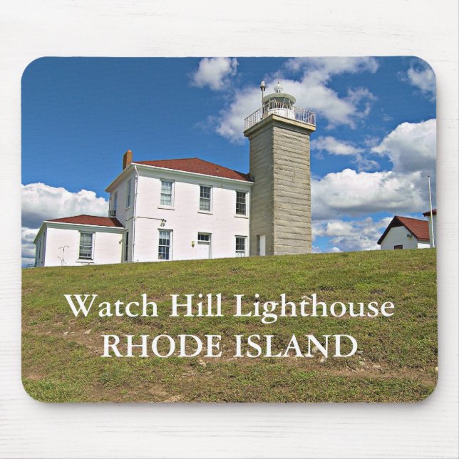 Watch Hill Lighthouse, Rhode Island Mousepad (Vorne)
