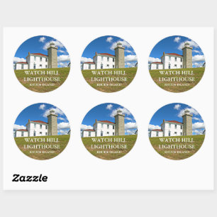 Watch Hill Lighthouse, Rhode Island Stickers
