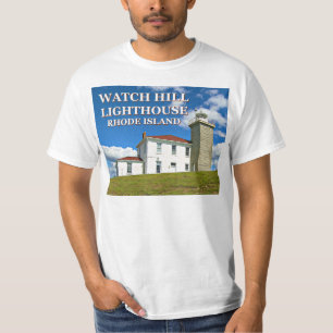 Watch Hill Lighthouse, Rhode Island T - Shirt