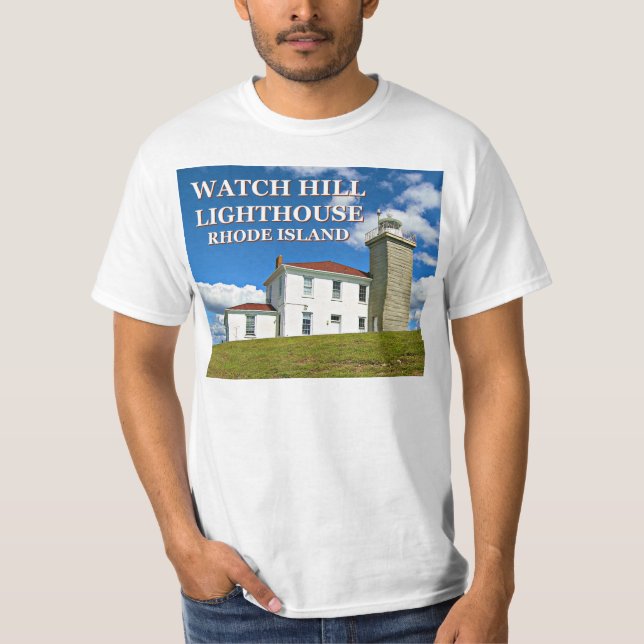 Watch Hill Lighthouse, Rhode Island T - Shirt (Vorderseite)