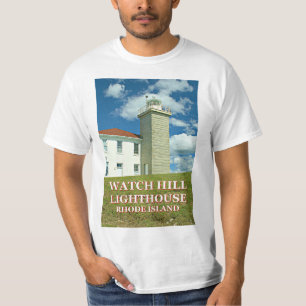 Watch Hill Lighthouse, Rhode Island T - Shirt