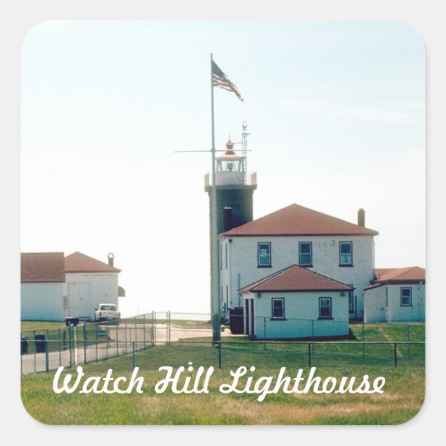 Watch Hill Lighthouse Sticker (Vorderseite)