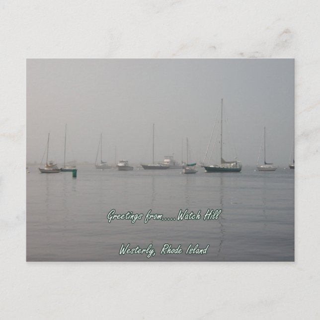 Watch Hill Postcard Postkarte (Vorderseite)