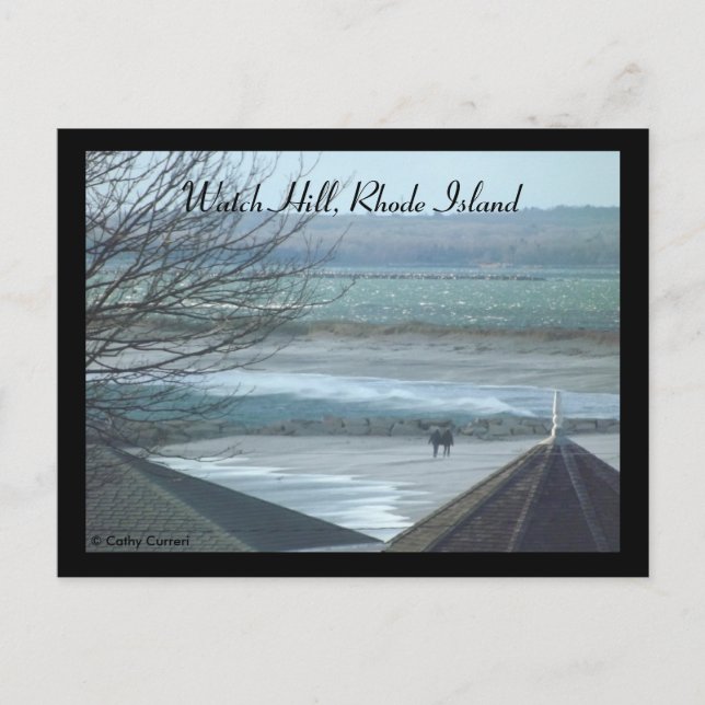Watch Hill, Rhode Island Postkarte (Vorderseite)