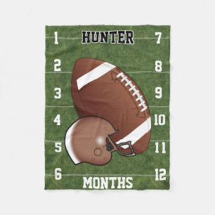 Watch Me Grow - Sport Football 🏈 Fleecedecke