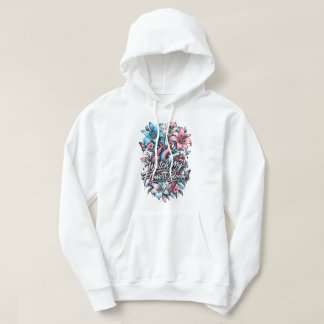 "Watch My Flowers Bloom" Herz & Lilien Hoodie