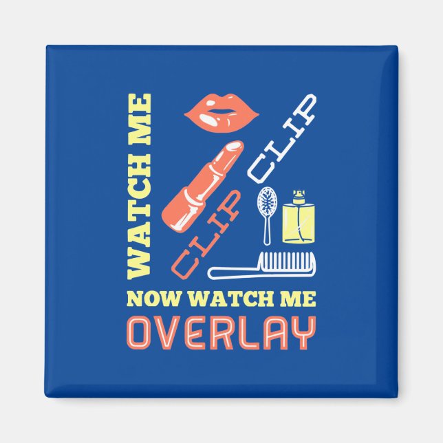 Watch Nail Artist Overlay Magnet (Vorne)