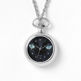 Watch - Schwarze Katze Grüne Augen Armbanduhr