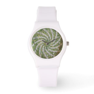 Watch - Spiral Crochet Pattern Armbanduhr