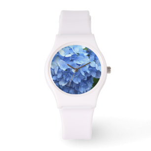 Watch - Sporty - Blue Hydrangea Armbanduhr