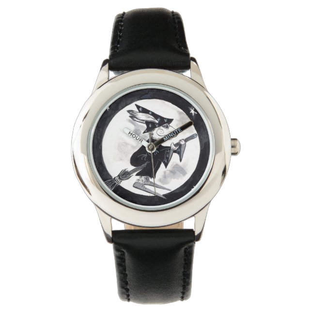 Watch - Ursula die weiße Hasenweihe! Armbanduhr (Vorderseite)