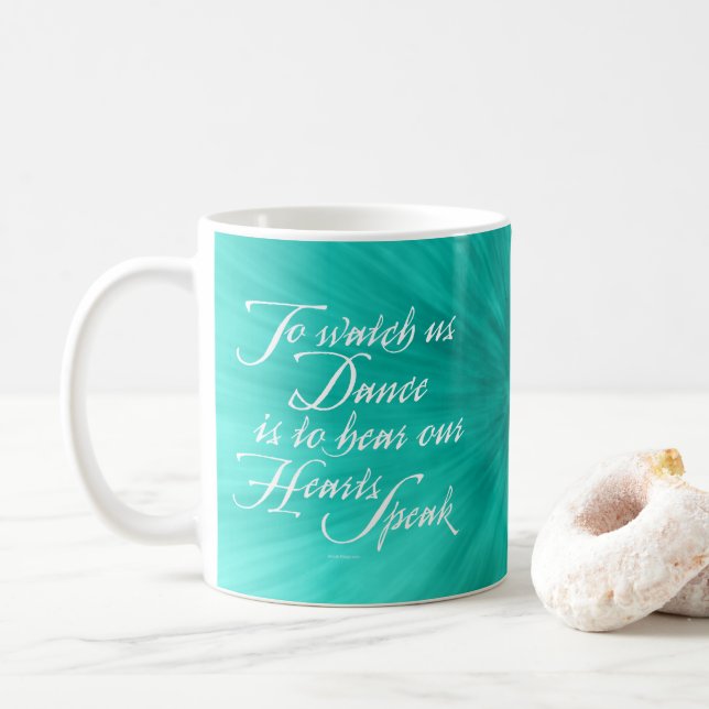 Watch Us Dance Coffee Mug Kaffeetasse (Mit Donut)