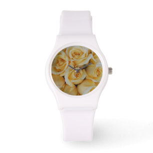 Watchbloom VIII: Gelbe Rosen von Brooklyn Armbanduhr