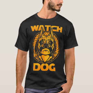 Watchdog for Men Grafisches Uhrengerüst T-Shirt