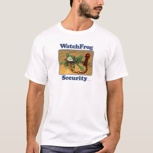 Watchfrog Sicherheit T-Shirt (Vorderseite)