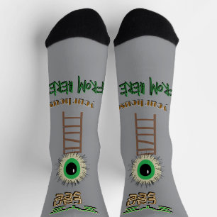 Watching Eye Crew Socken