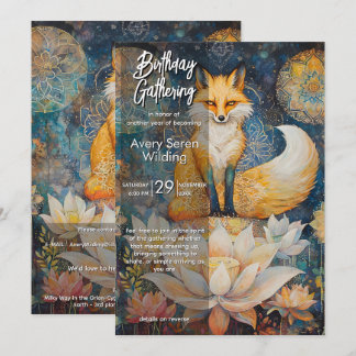 Watching Light | Fox Design Einladung