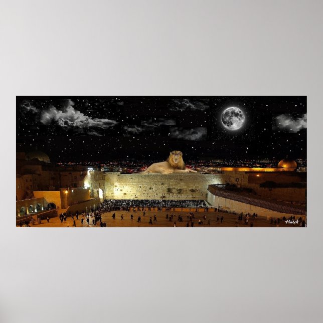 Watchman an der Mauer Poster (Vorne)