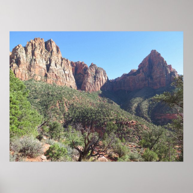Watchman Zion National Park Poster (Vorne)
