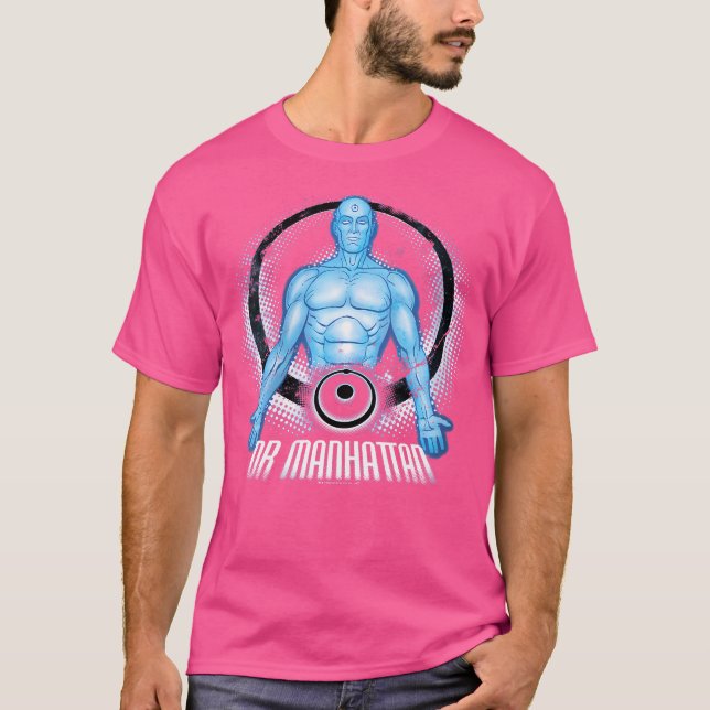 Watchmen Dr. Manhattan erschüttert T-Shirt (Vorderseite)