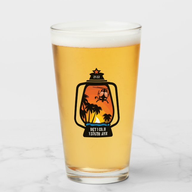 Watchmen SWB Patch Pint Glass Glas (Vorne (Gefüllt))