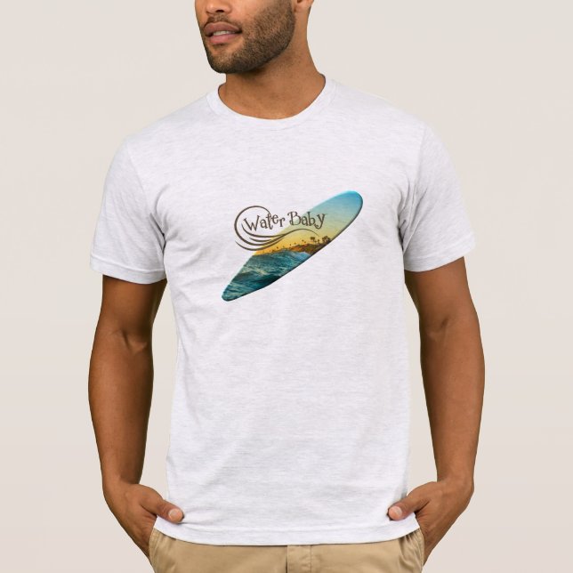 Water Baby Beach Board Shirt (Vorderseite)