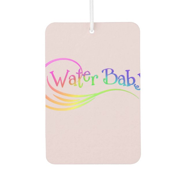 Water Baby Car Freshener Autolufterfrischer (Vorderseite)