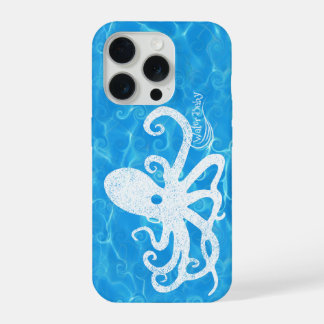 Water Baby Octopus Wave Case iPhone 15 Pro Hülle