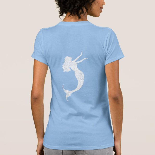 Water Baby Vintag Mermaid Shirt (Rückseite)