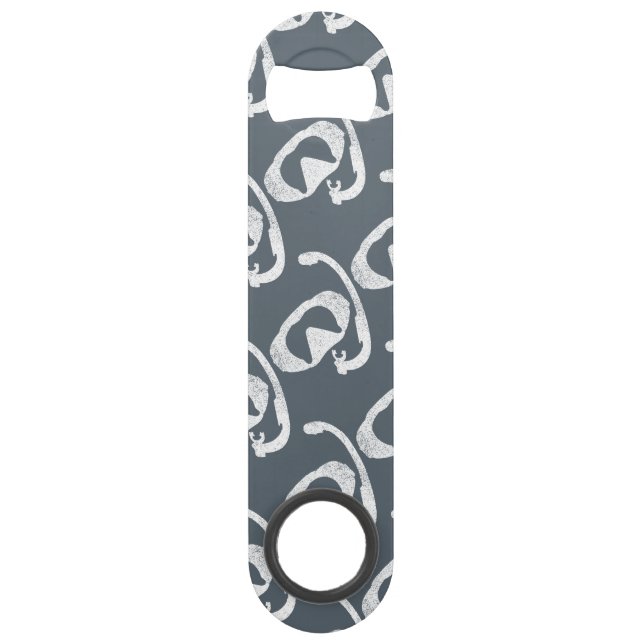 Water Baby Vintag Scuba Flaschenöffner (Rückseite)