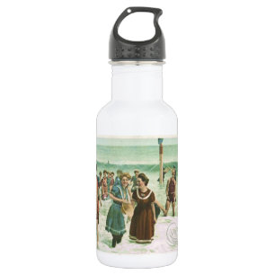 Water Baby Vintage Badende Wasserflasche