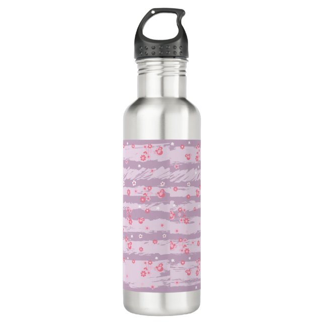 Water Bottle – Butterfly Garden Edelstahlflasche (Vorderseite)
