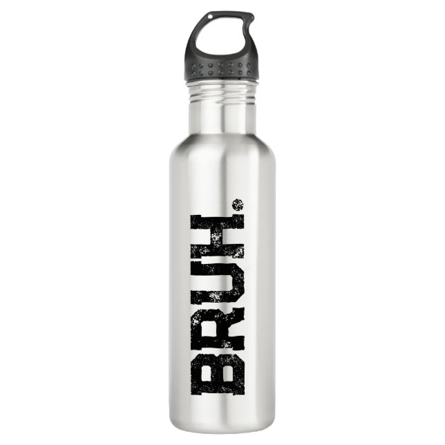 Water Bottle for all Your Bruhs Edelstahlflasche (Vorderseite)