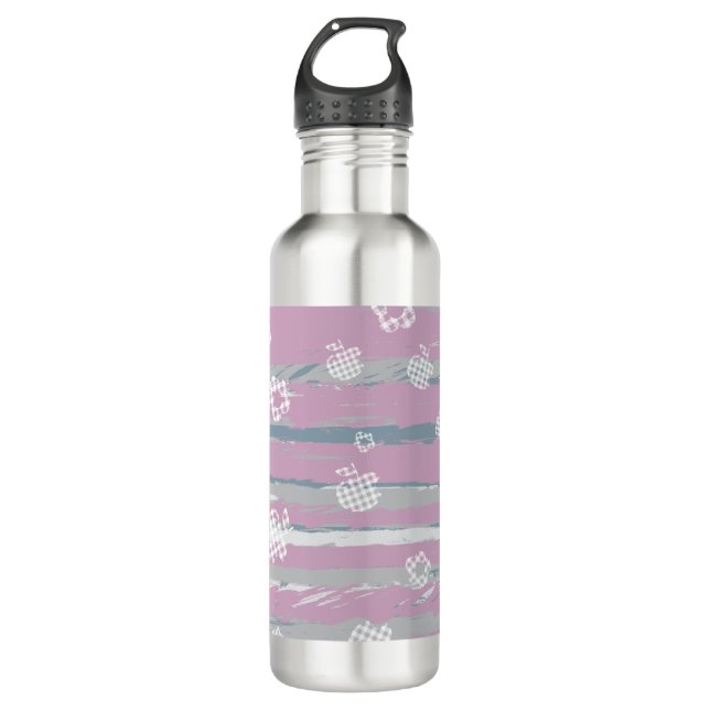 Water Bottle – Gingham Orchard Edelstahlflasche (Vorderseite)