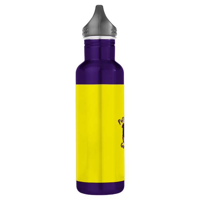  Water Bottle (Purple) Edelstahlflasche (Links)