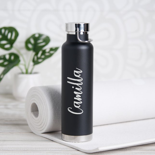 Water Bottles personalized Insulated Water custom  Trinkflasche (Yoga (gedreht))