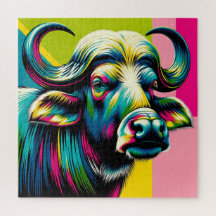 Water Buffalo 600 Piece Puzzle