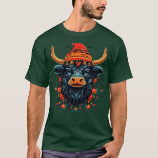 Water Buffalo Weihnachten T-Shirt