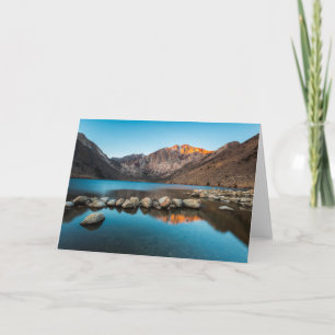 Water Convict Lake Sierra Nevada Karte