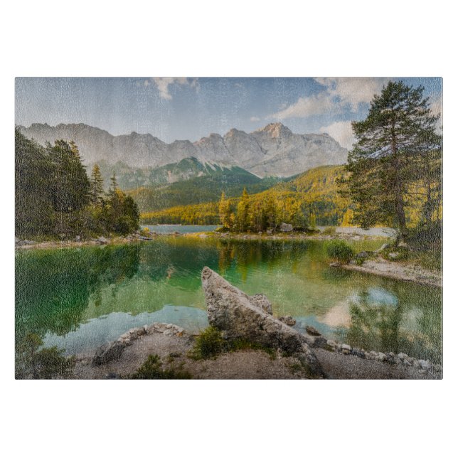 Water | Dachstein Mountains Lake Germany Schneidebrett (Vorderseite)