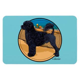 Water Dog Algarve Magnet