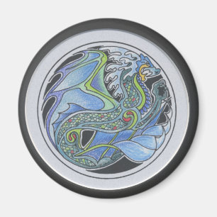 Water Dragon Magnet