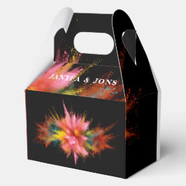 water floewr geschenkschachtel