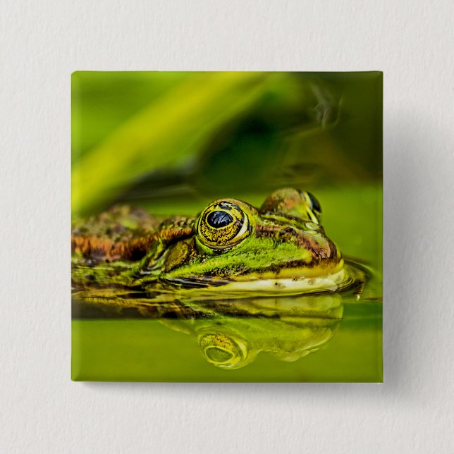 water frog button (Vorderseite)