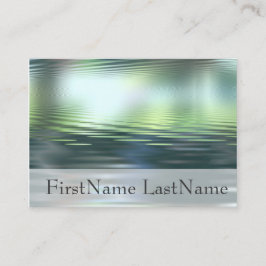Water Horizon kundenspezifische, unstrukturierte V Visitenkarte