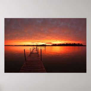 Water Lake Minnetonka, Minnesota Poster