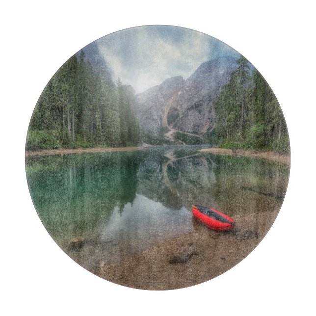 Water | Lake South Tyrol, Italy Schneidebrett (Vorderseite)