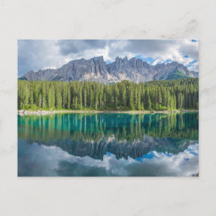 Water   Latemar Mountain Range Postkarte